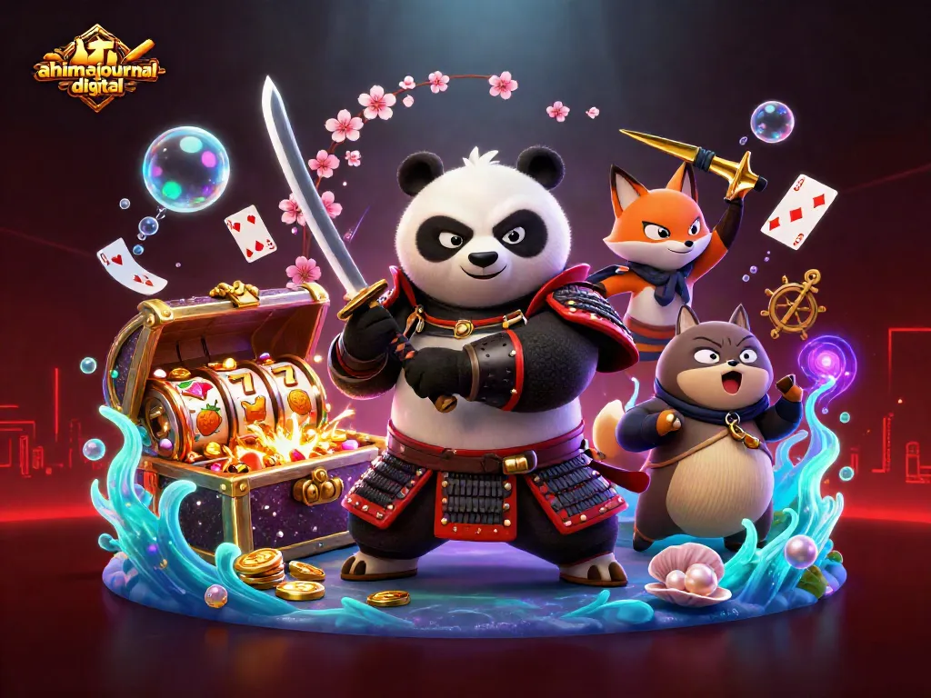 Engage with ahimajournal-digital by spinning vibrant slot reels alongside heroic characters in an action-packed casino adventure.