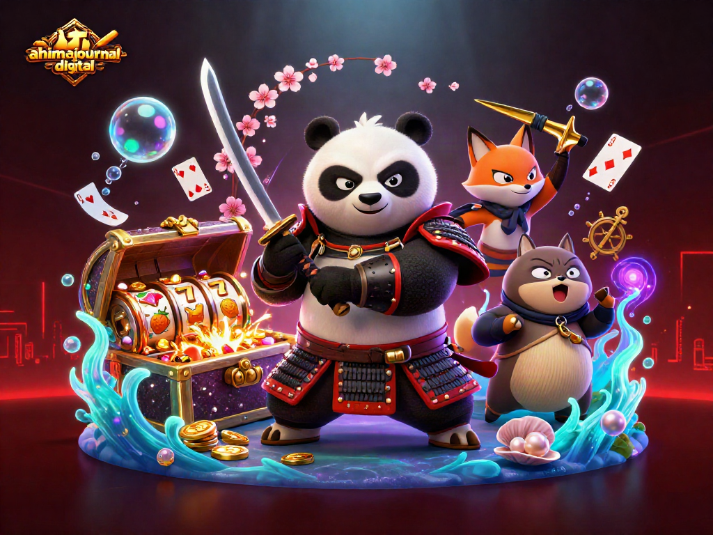 Engage with ahimajournal-digital by spinning vibrant slot reels alongside heroic characters in an action-packed casino adventure.