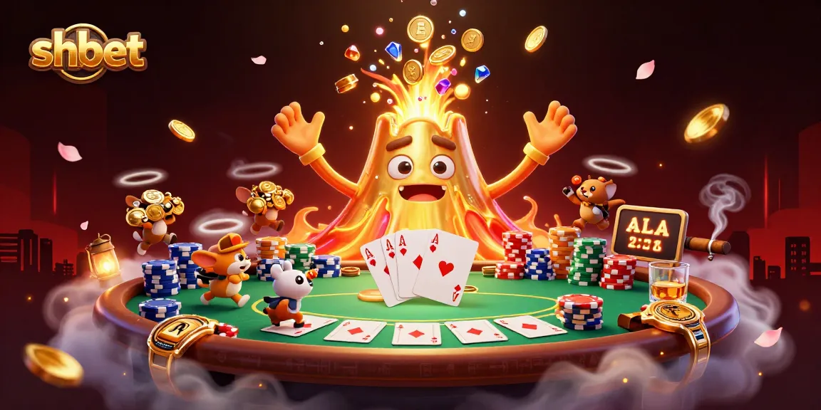 Experience shbet's thrilling casino adventure with triumphant volcano, treasures, and poker riches.