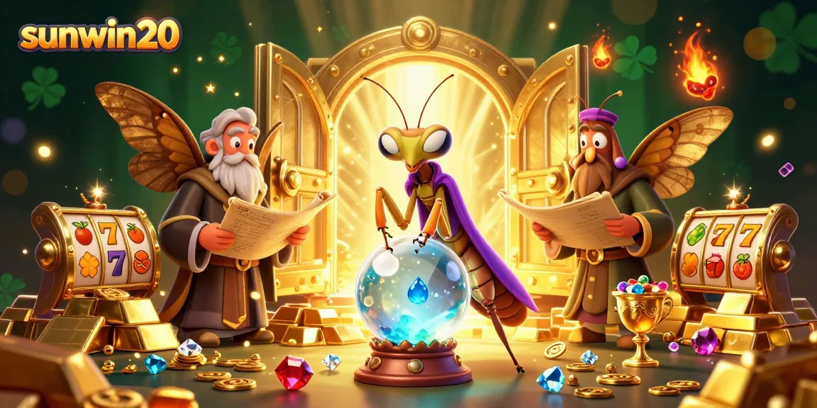 Engage in rich gaming adventures with sunwin20, enjoying mystical casino visuals and vibrant characters.